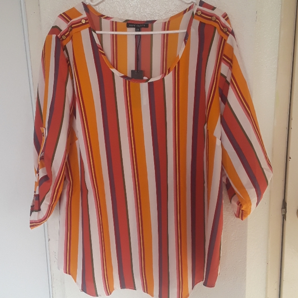 Womens plus size blouse